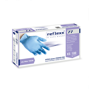 Guanti nitrile ultra sottili PWD FREE N80 REFLEXX